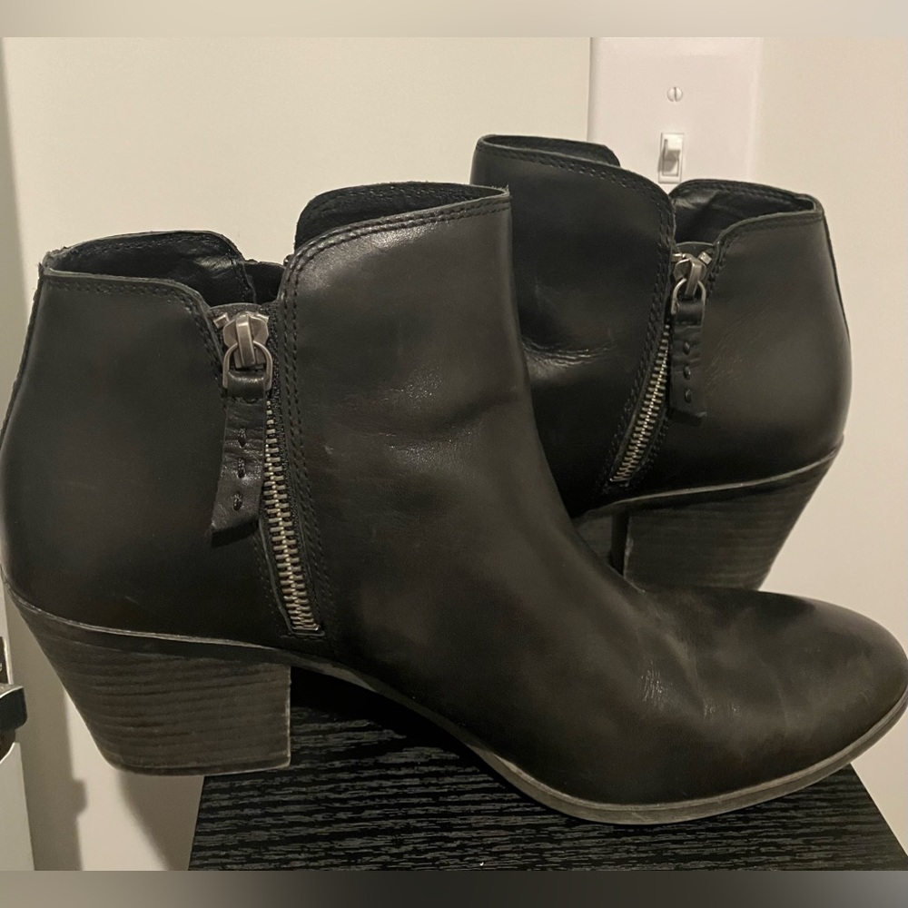 Frye boots double zipper 10M Black - Picture 12 of 14